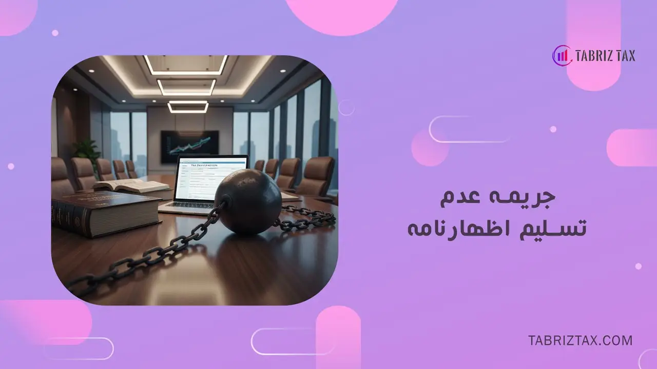 جریمه عدم ارسال اظهارنامه در موعد مقرر